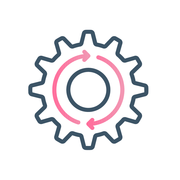 Automation icon for claims workflows
