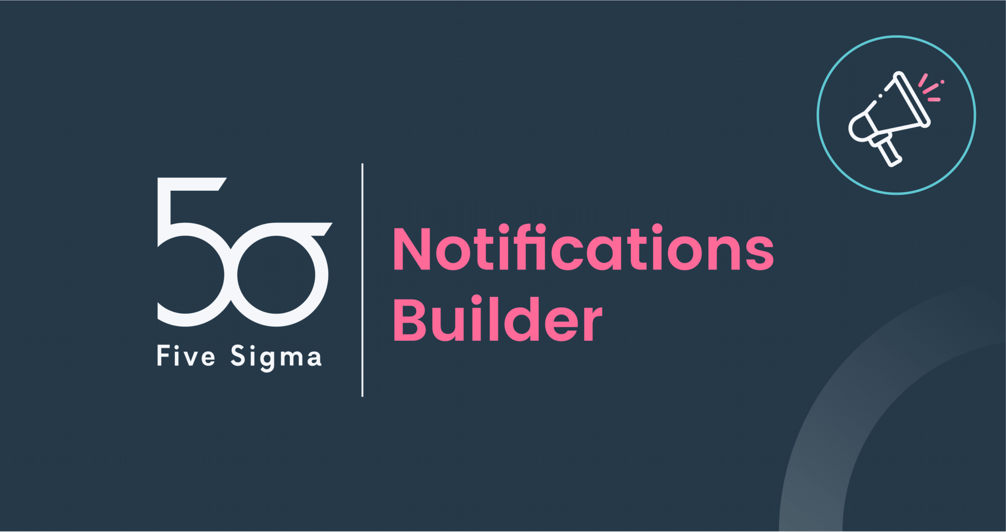 Five Sigma press release blog banner graphic