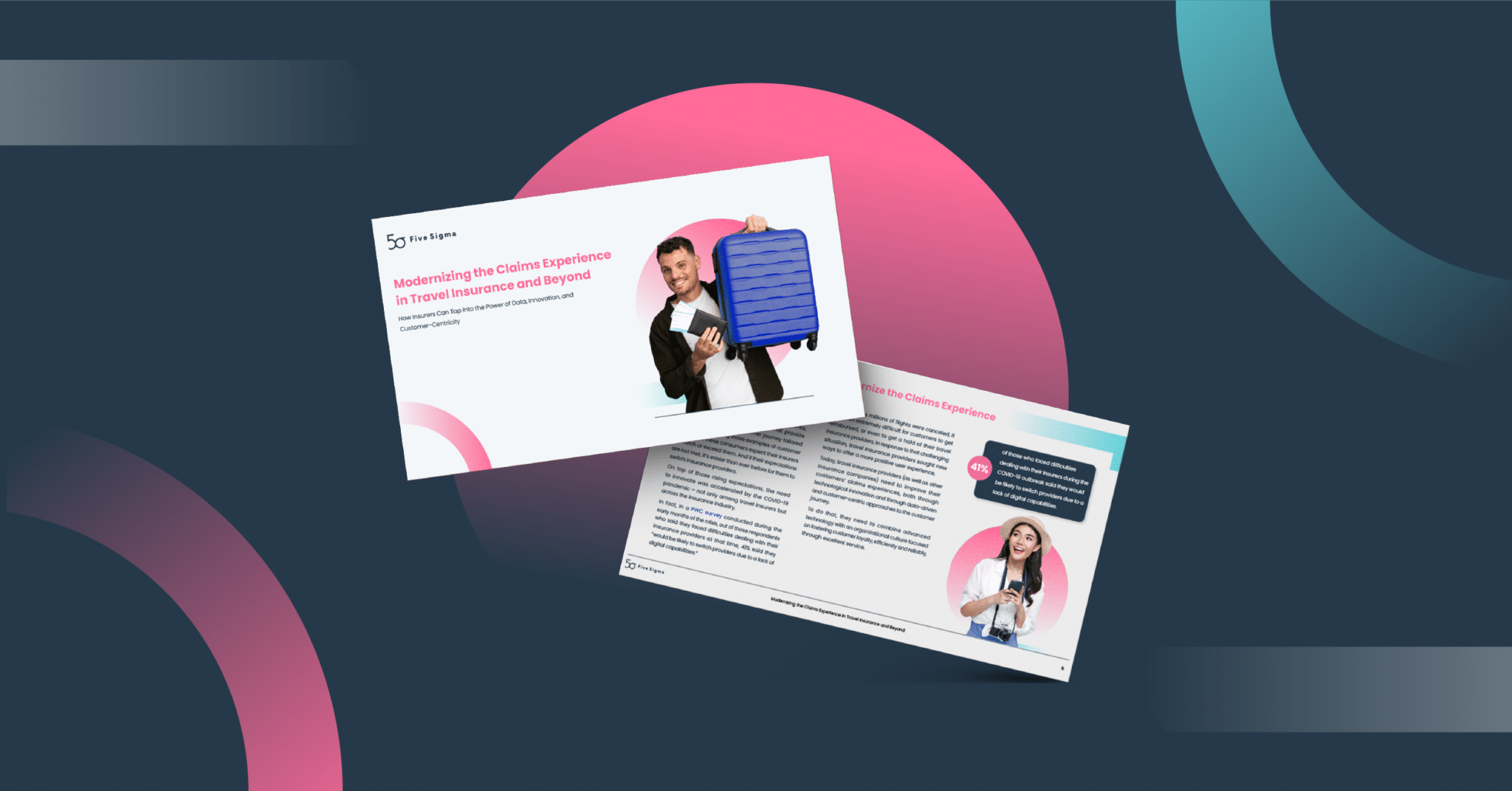 Five Sigma insurance claims announcement banner graphic