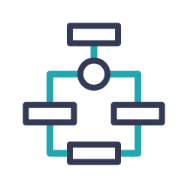 Workflow flow icon