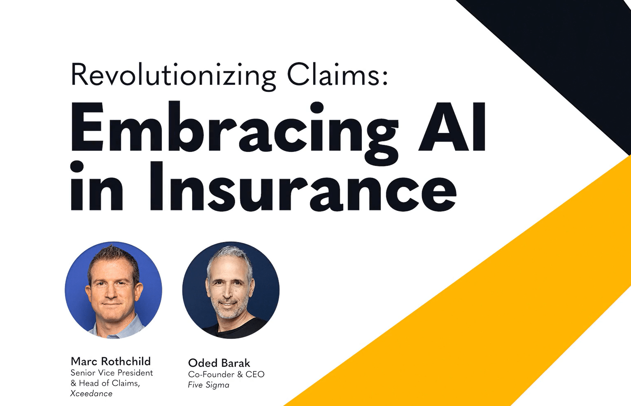 Webinar: Revolutionizing Claims – Embracing AI in Insurance